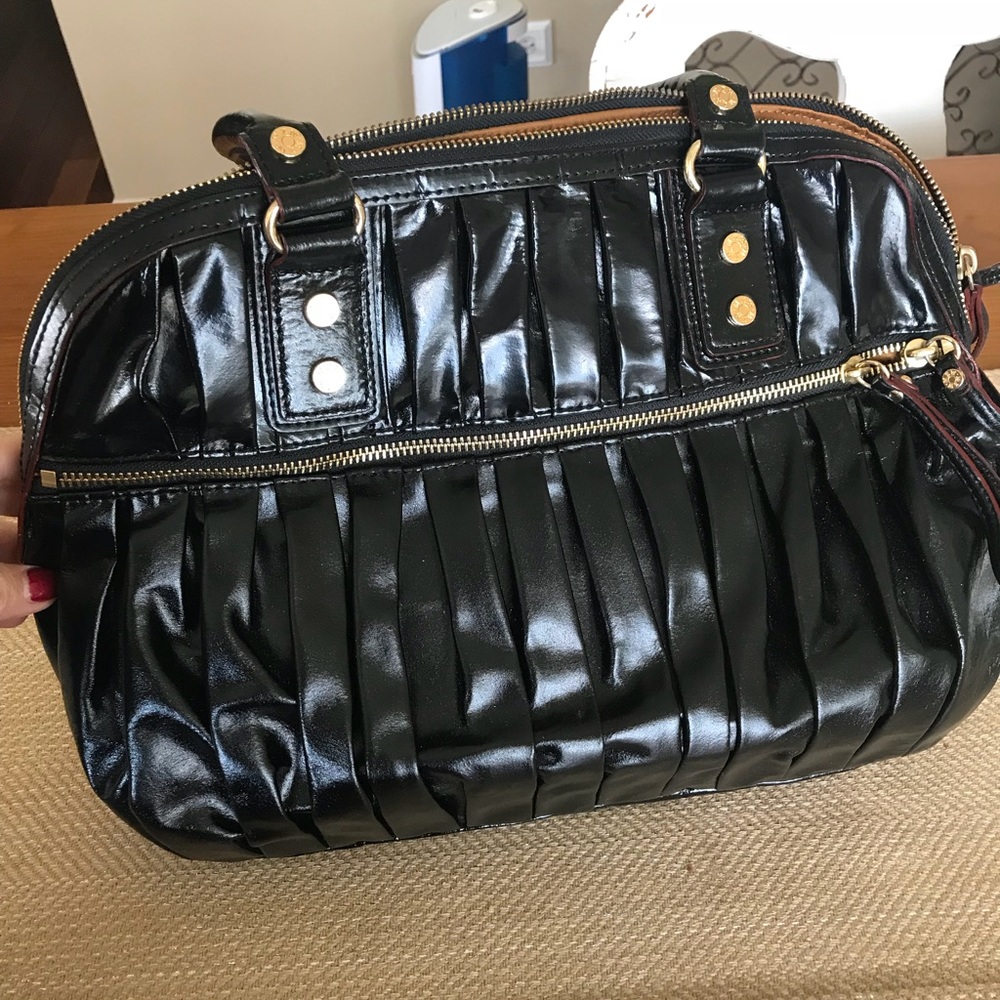 MZ Wallace Bea Black Laquer